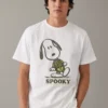 AE Super Soft Snoopy Halloween Graphic T-Shirt