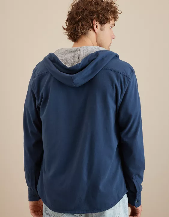 AE Super Soft Hooded Knit T-Shirt 2 AE Super Soft Hooded Knit T-Shirt - Image 2