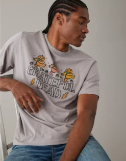 AE Super Soft Halloween Grateful Dead Graphic T-Shirt