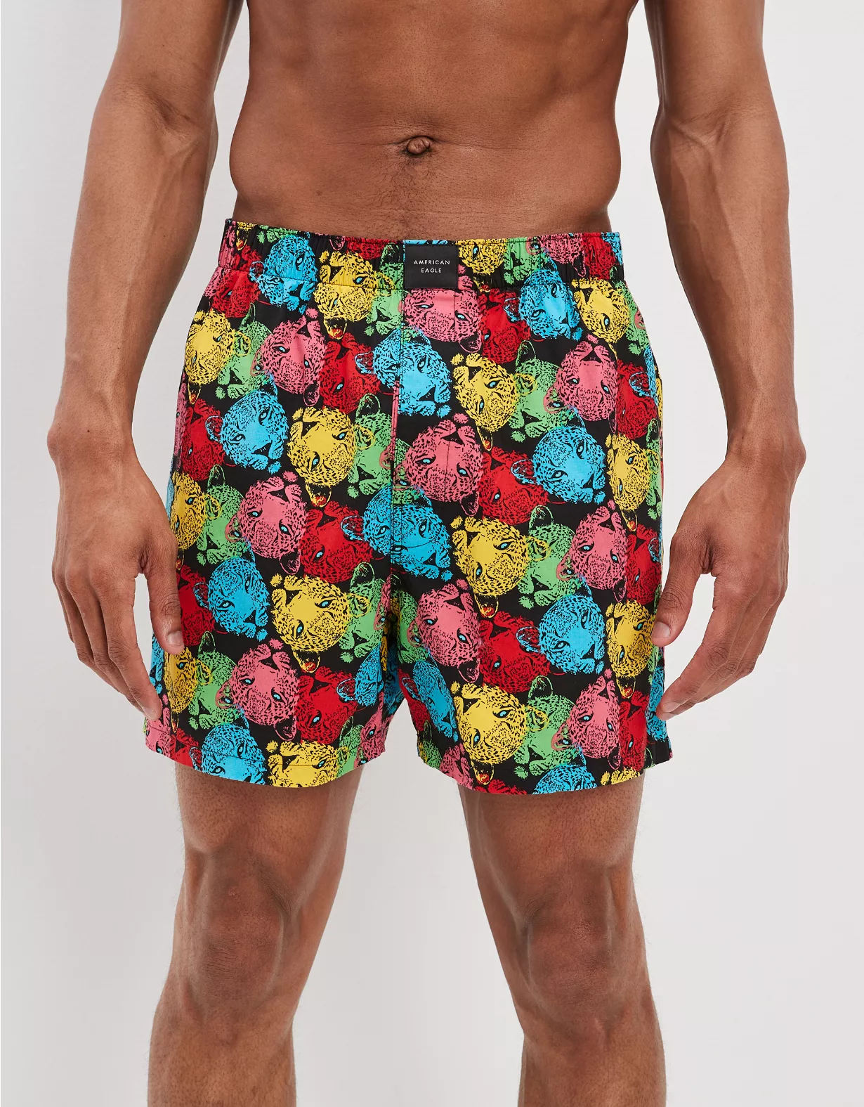 AEO Neon Leopards Stretch Boxer Short 1 AEO Neon Leopards Stretch Boxer Short