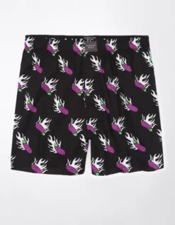 AEO Eggplant Stretch Boxer Short -Aeri Clothing Shop 0220 3603 001 f