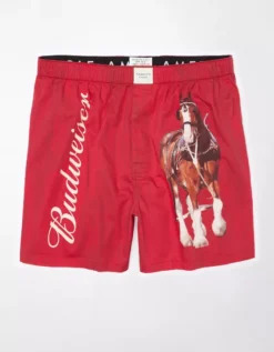 AEO Budweiser Plaid Stretch Boxer Short 5 AEO Budweiser Plaid Stretch Boxer Short -Aeri Clothing Shop 0220 3694 600 f