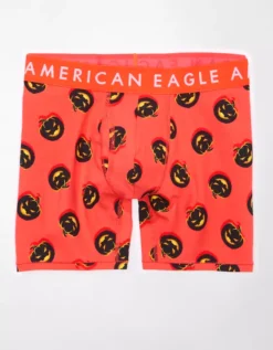 AEO Jack-O-Lanterns 6" Classic Boxer Brief -Aeri Clothing Shop 0235 3365 800 f