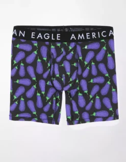 AEO Eggplants 6" Classic Boxer Brief -Aeri Clothing Shop 0235 3651 001 f
