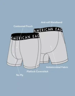 AEO 6" Flex Boxer Brief 3-Pack -Aeri Clothing Shop 0236 3890 900 d3
