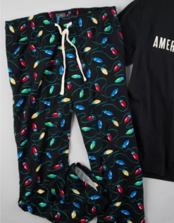 AE Printed Flannel PJ Pant