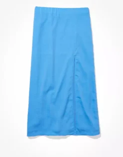 AE High-Waisted Slit Midi Skirt -Aeri Clothing Shop 0312 4611 547 f