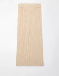 AE Ribbed Midi Sweater Skirt -Aeri Clothing Shop 0312 4754 676 f