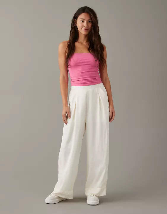 AE High-Waisted Pull-On Wide Leg Pant 2 AE High-Waisted Pull-On Wide Leg Pant - Image 2