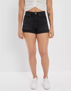 AE Denim Curvy Highest Waist '90s Boyfriend Short