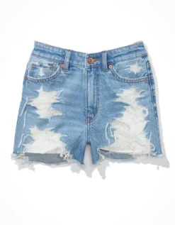 AE Strigid Denim Mom Shorts -Aeri Clothing Shop 0338 7423 851 f