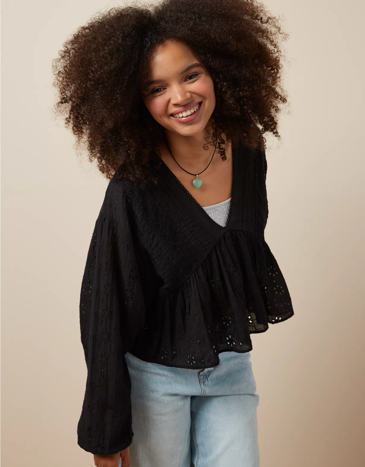 AE Babydoll Blouse 1 AE Babydoll Blouse