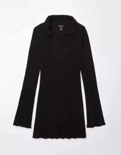 AE Collared Knit Mini Dress 5 AE Collared Knit Mini Dress -Aeri Clothing Shop 0395 7368 073 f
