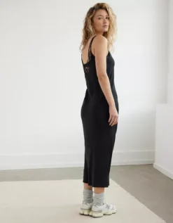 AE X The Ziegler Sisters Lace Slip Midi Dress -Aeri Clothing Shop 0395 7424 001 ob