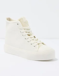 AE Mixed Material High-Top Sneaker