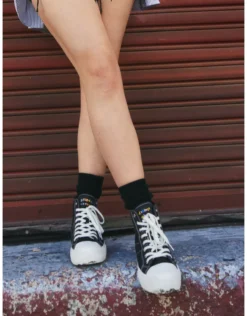 AE Doodle Canvas High-Top Sneaker