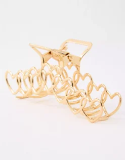 AE Gold Heart Clip