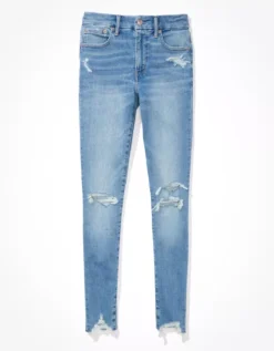 AE Luxe Ripped High-Waisted Jegging -Aeri Clothing Shop 0433 4655 915 f