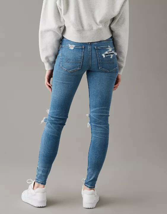 AE Next Level Ripped High-Waisted Jegging 2 AE Next Level Ripped High-Waisted Jegging - Image 2