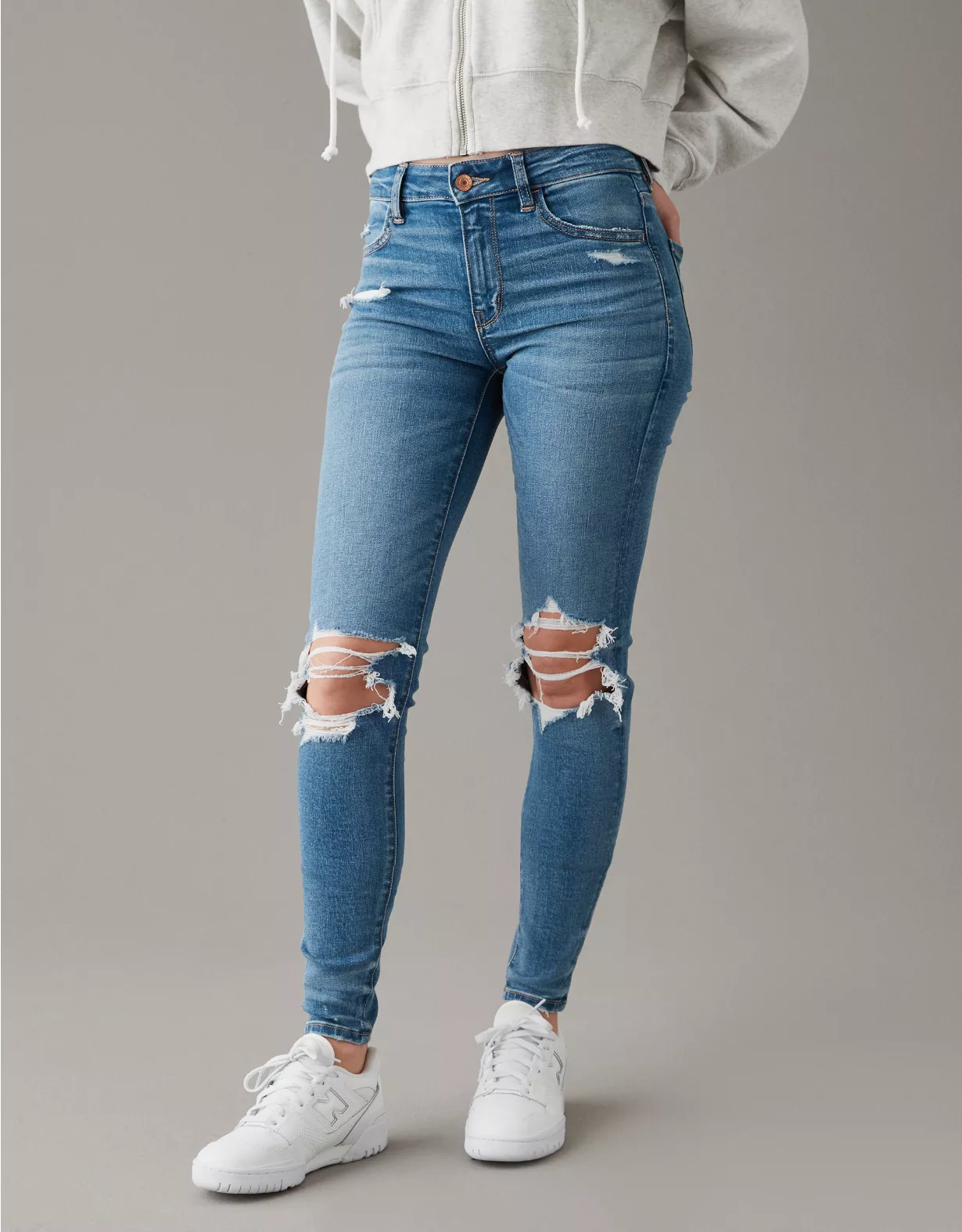 AE Next Level Ripped High-Waisted Jegging 1 AE Next Level Ripped High-Waisted Jegging