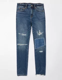 AE Strigid Super High-Waisted Ripped Ankle Straight Jean -Aeri Clothing Shop 0435 4845 009 f