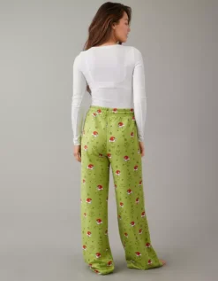 AE Grinch Fleece Wide-Leg PJ Pant -Aeri Clothing Shop 0575 2955 300 ob