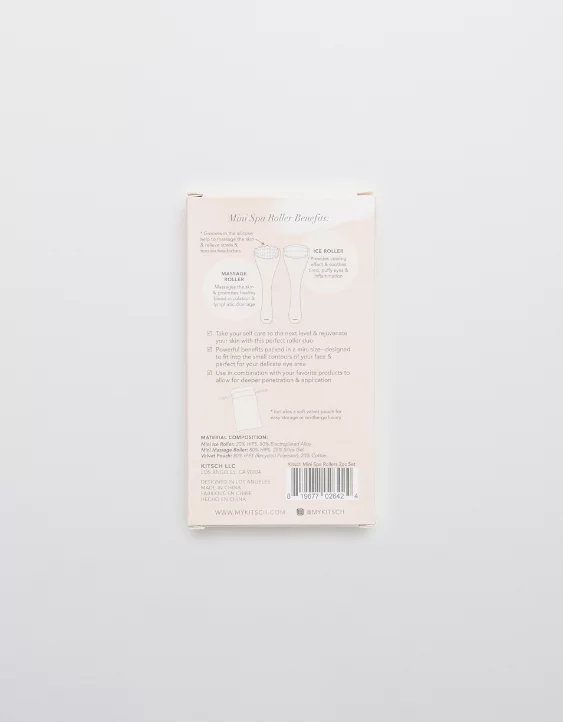 Aerie Kitsch Mini Spa Roller 2-Pack 3 Aerie Kitsch Mini Spa Roller 2-Pack - Image 3