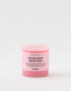 Aerie Candier You're Doing Great Babe Candle