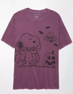 AE Oversized Halloween Snoopy Graphic Tee -Aeri Clothing Shop 1095 9014 500 f