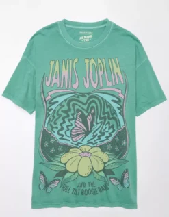 AE Oversized Janis Joplin Graphic Tee -Aeri Clothing Shop 1095 9360 748 f