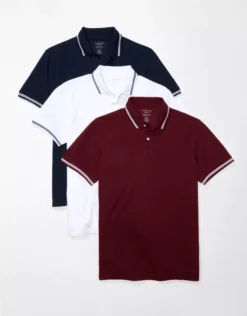 AE Super Soft Legend Pique Polo Shirt 3-Pack