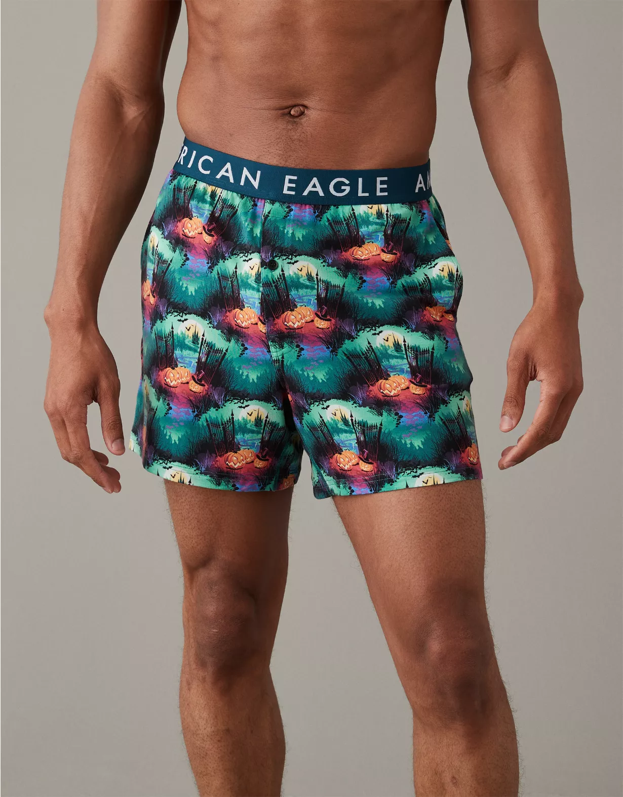 AEO Haunted House Ultra Soft Pocket Boxer Short 1 AEO Haunted House Ultra Soft Pocket Boxer Short
