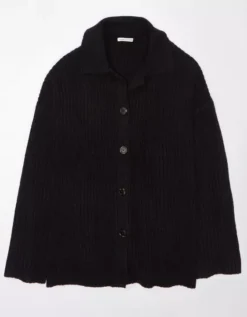 AE Collared Button-Front Cardigan -Aeri Clothing Shop 1340 1084 001 f