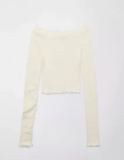 AE Cropped Boatneck Sweater -Aeri Clothing Shop 1341 1006 106 f