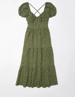 AE Floral Open Back Corset Midi Dress -Aeri Clothing Shop 1399 7160 309 f