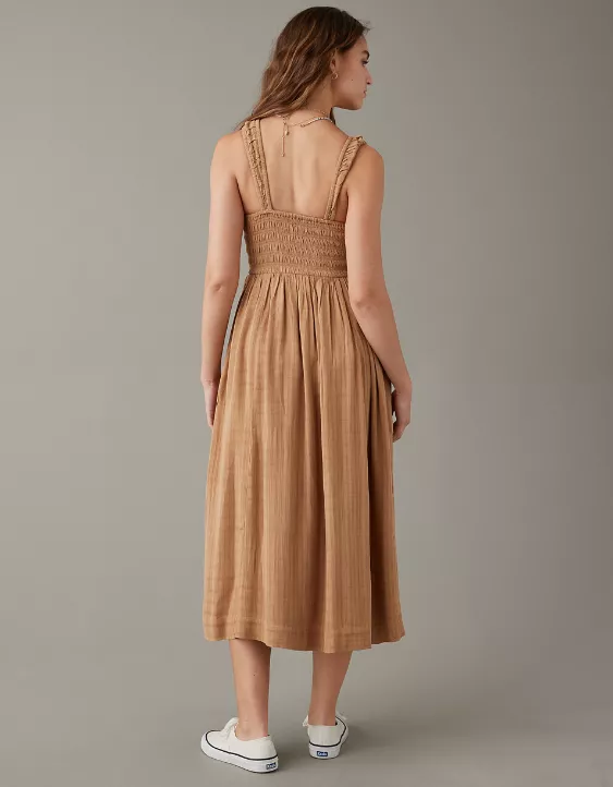 AE Corset Babydoll Midi Dress 2 AE Corset Babydoll Midi Dress - Image 2