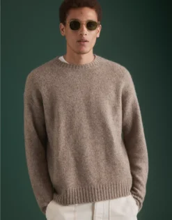 AE77 Premium Alpaca-Blend Sweater