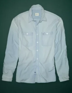 AE77 Premium Chambray Workshirt -Aeri Clothing Shop 2308 2418 401 f