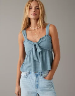 AE Tie-Front Babydoll Cami