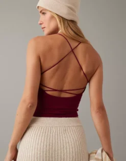 AE Strappy-Go-Lucky Cropped Tank -Aeri Clothing Shop 3171 5836 600 ob