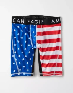 AEO Stars + Stripes 9" Flex Boxer Brief -Aeri Clothing Shop 3232 8628 400 f