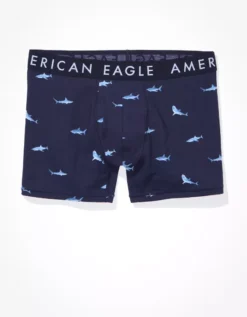AEO Sharks 4.5" Classic Boxer Brief -Aeri Clothing Shop 3234 0028 410 f