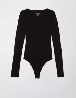 AE Long-Sleeve Scoop Bodysuit -Aeri Clothing Shop 3375 9378 001 f