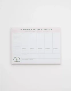 Aerie Elum Empowered Plans Mini Desk Blotter