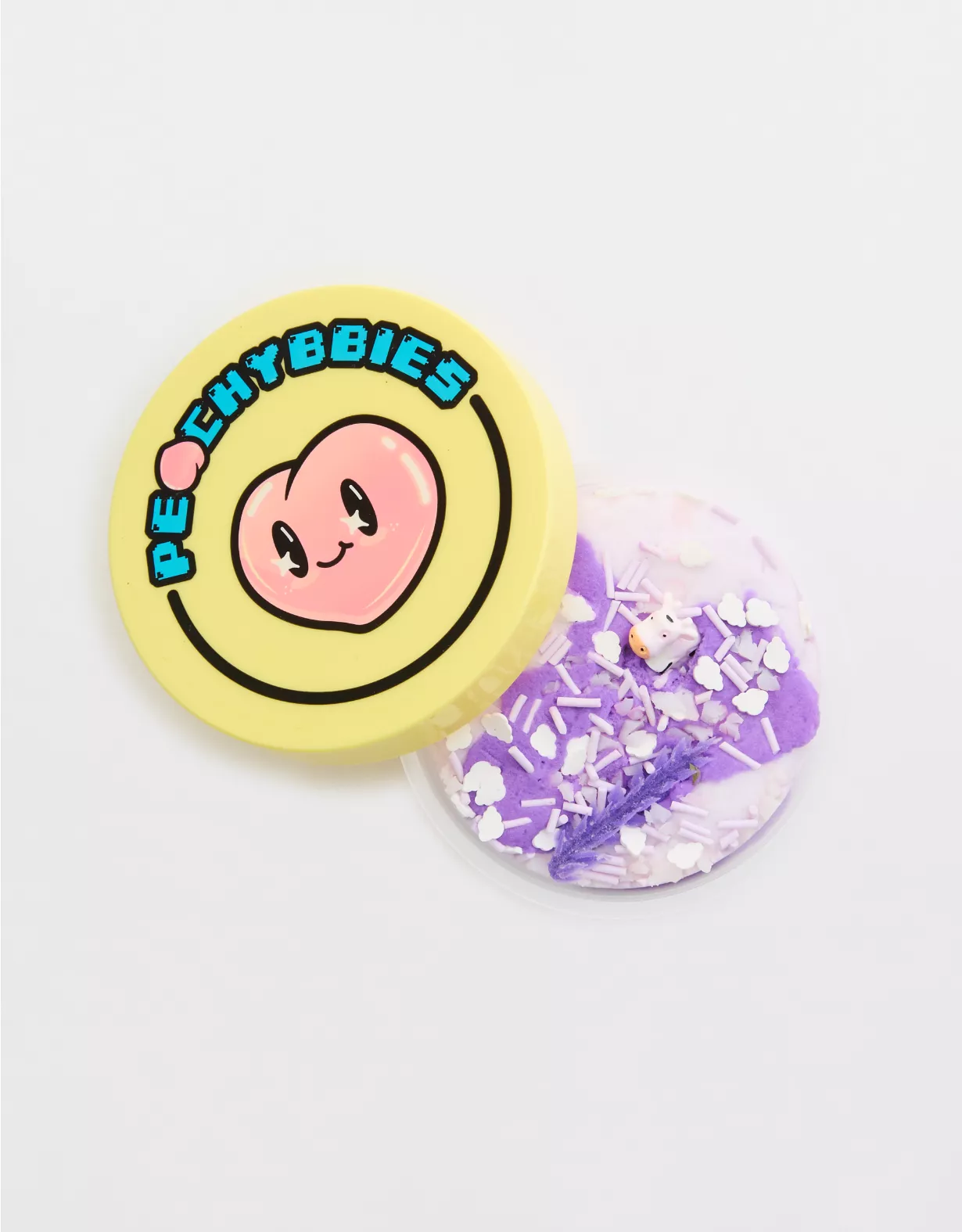 Aerie PeachyBbies Lavender Cow Slime 1 Aerie PeachyBbies Lavender Cow Slime