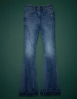 AE77 Premium High-Waisted Flare Jean -Aeri Clothing Shop 7302 4563 914 f