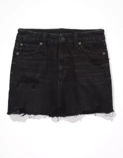 AE '90s High-Waisted Denim Mini Skirt -Aeri Clothing Shop 8332 4590 081 f