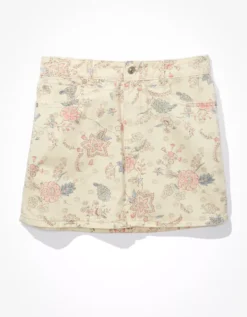 AE Super High-Waisted Floral Mini Skirt -Aeri Clothing Shop 9332 4598 106 f